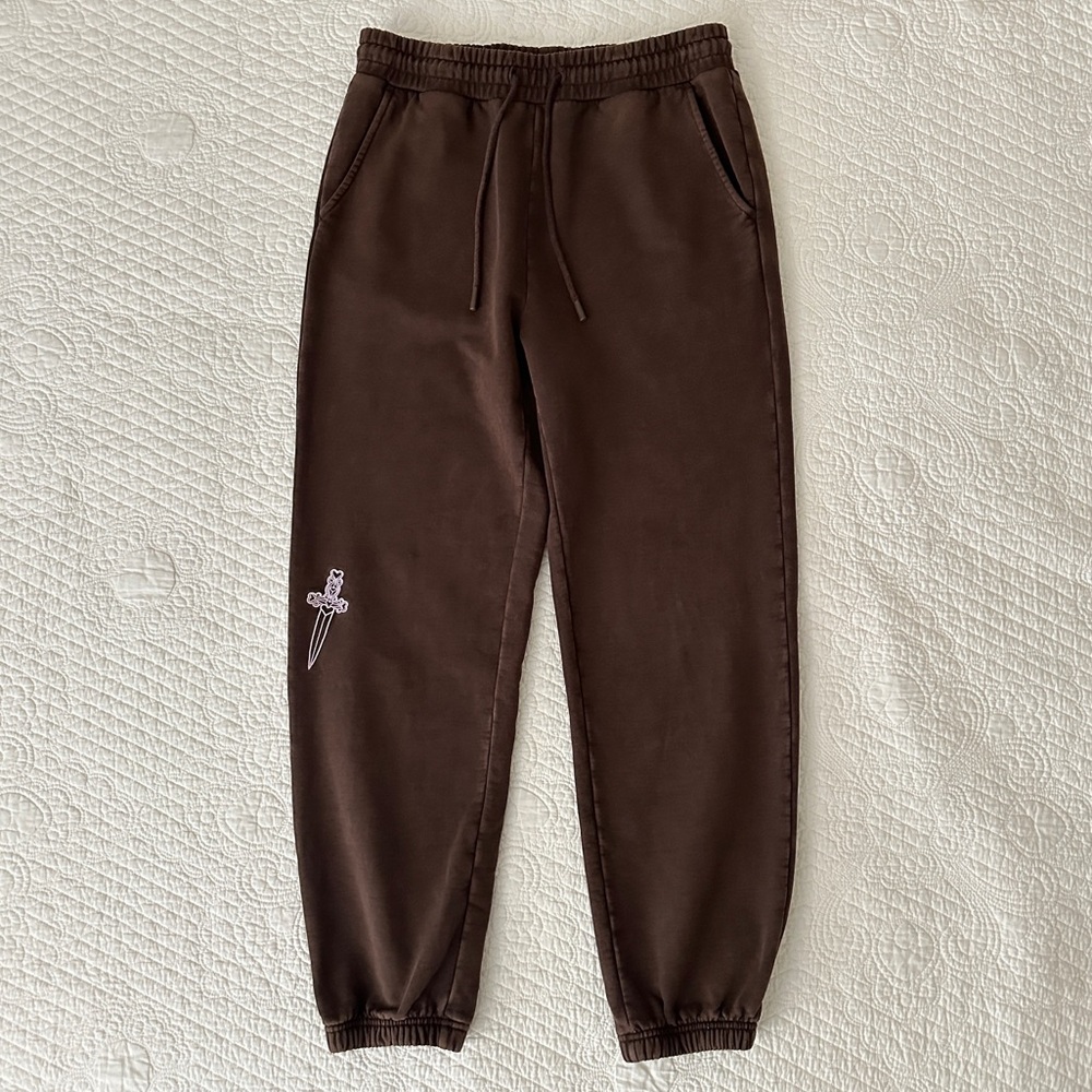 Voight Miami Valentina Women’s Brown Coven Sweatpants Joggers Size Small